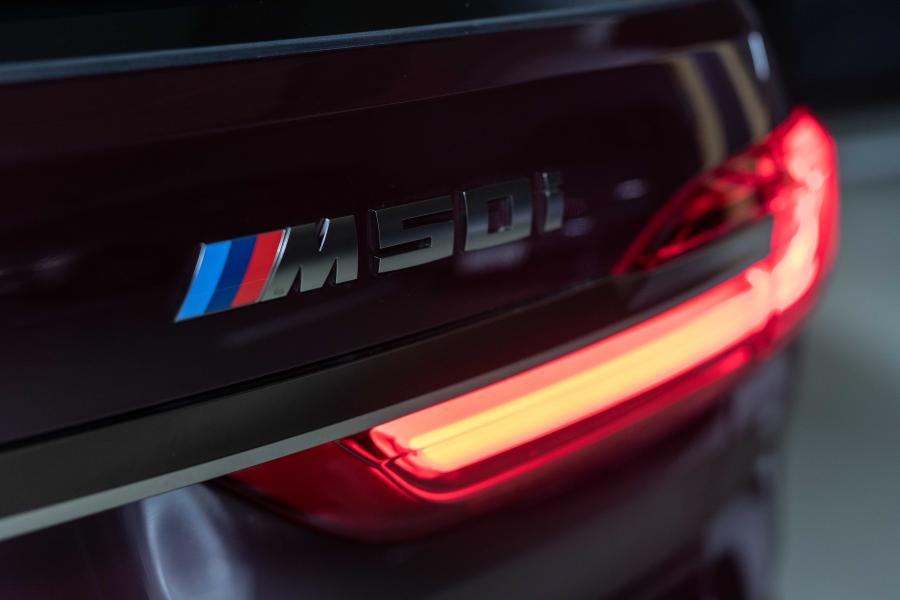 Логотип BMW X7 M50i (G07) 2019 года  (JP) (фото 16 из 18)